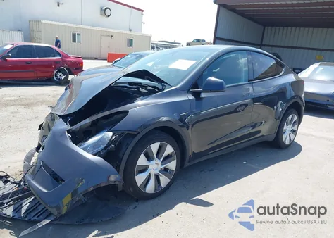 2024 Tesla Model Y Long Range Dual Motor All-Wheel Drive/Rwd из США, поврежденный, VIN 7SAYGDED9RF053945